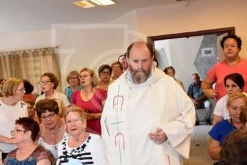 El Roque Azucarero, a tope, en la fiesta para honrar a su patrono (Foto Antonio Alí)